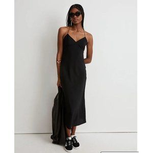 Madewell Layton Midi Slip Dress - Best Seller - Sz 0 NK419